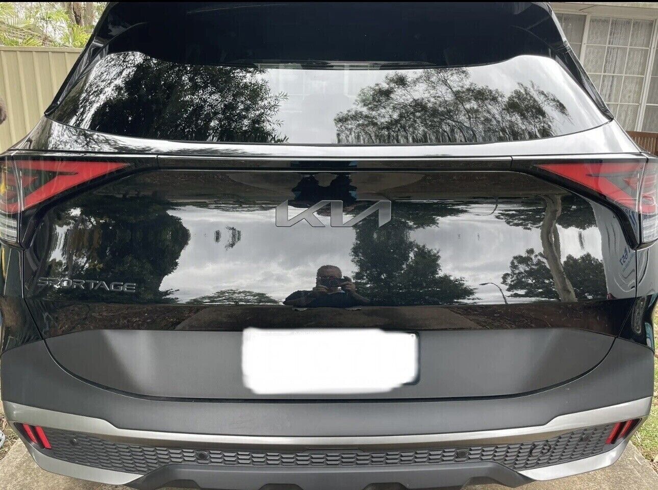 Genuine Blackout Badge Kit For Kia NQ5 Sportage Full Kit Front & Rear Set of 3
