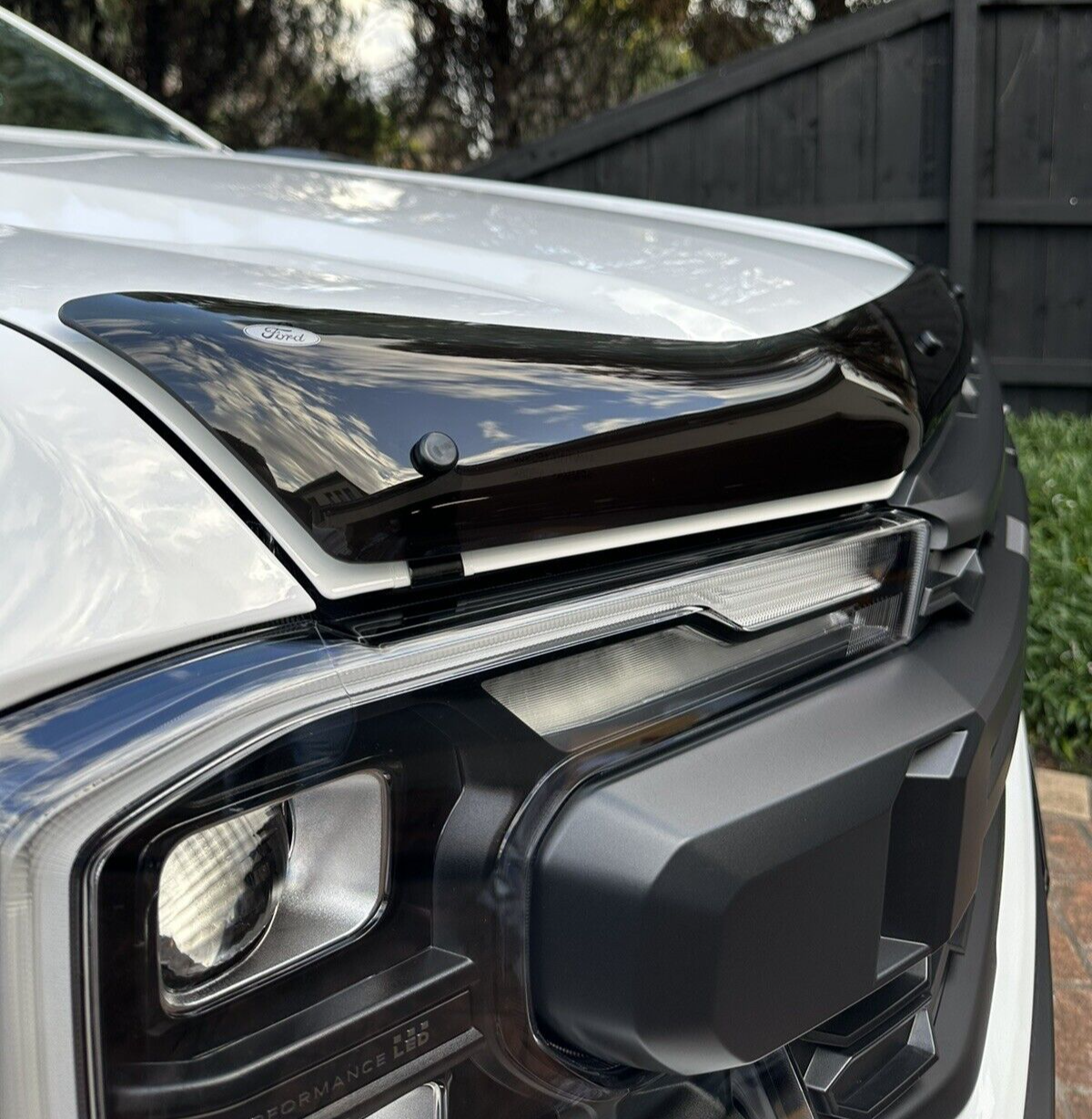 Genuine Next Gen Ford Ranger Wildtrack & Raptor PY Smoked Bonnet Protector