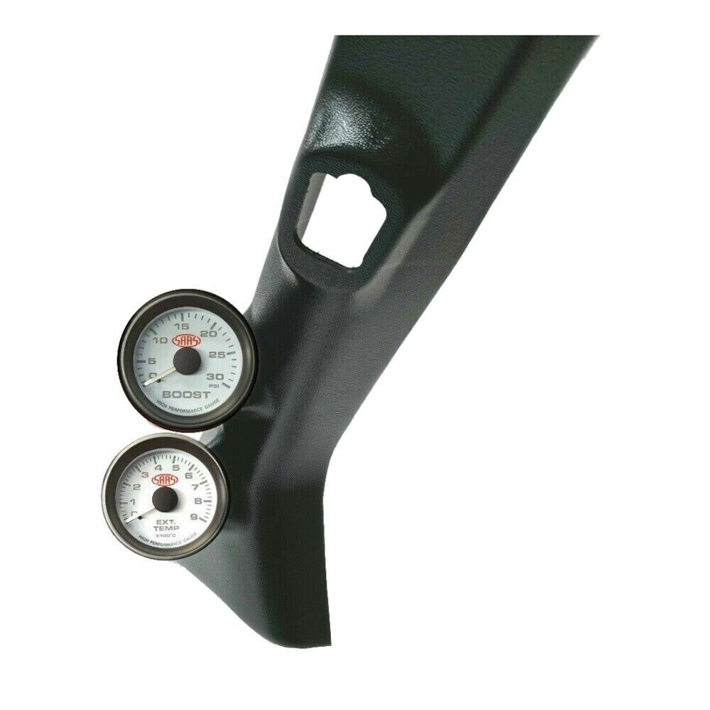 SAAS Pillar Pod / Gauge Package for Mazda BT50 2015 > 2020 Boost & EGT Gauges